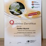 Qualitäts Zertifikat Honig